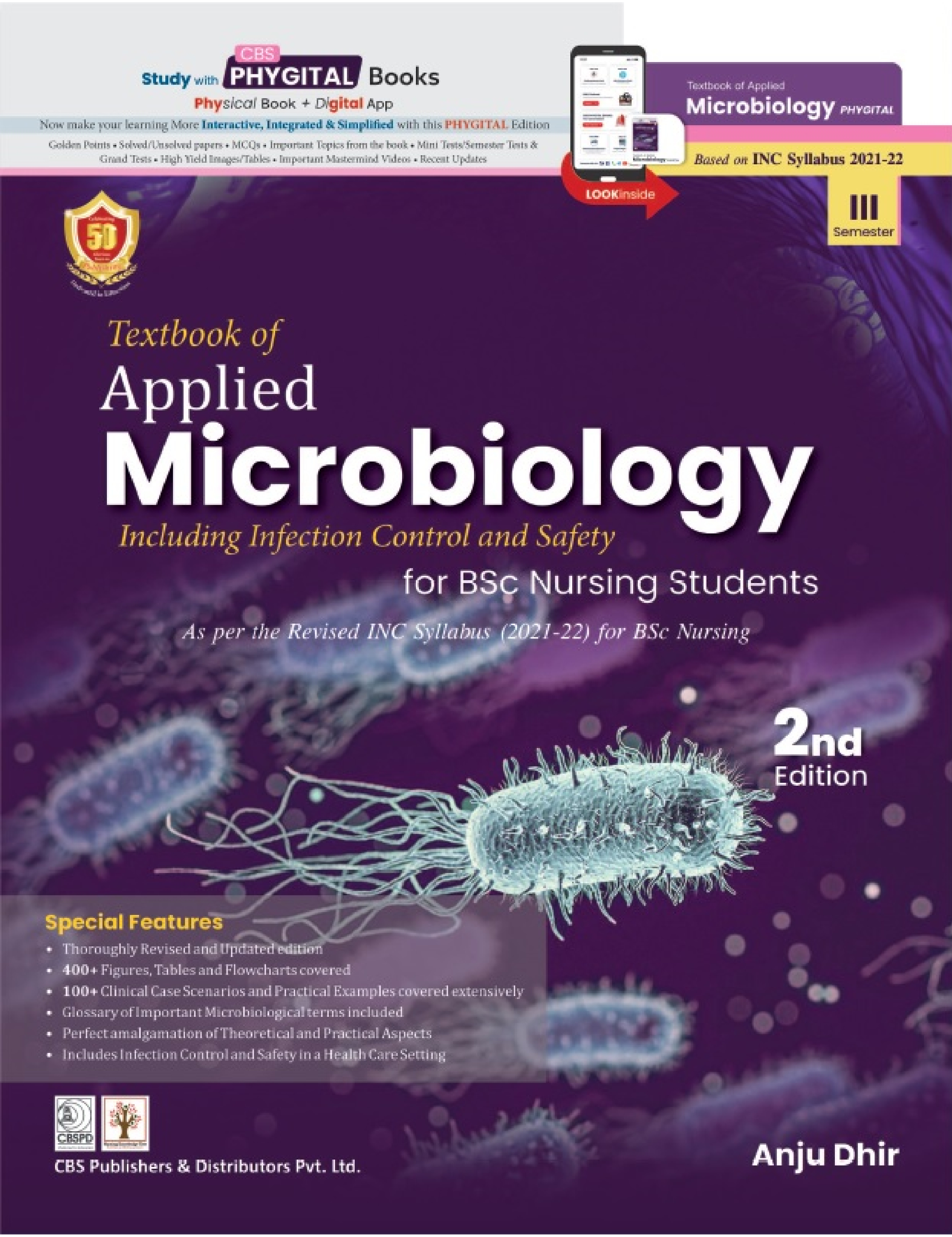 Textbook Of Applied Microbiology Including Infection Control & Safety For Bsc Nu
