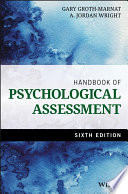 Handbook of Psychological Assessment