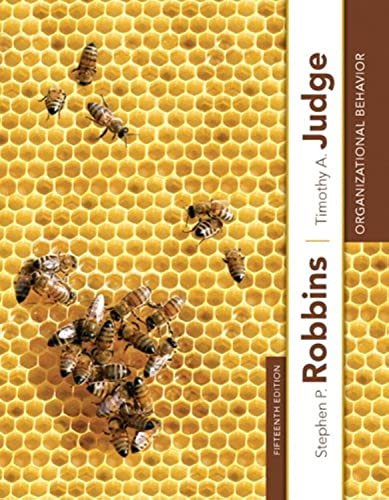 Organizational Behavior: Robbins, Stephen, Judge, Timothy