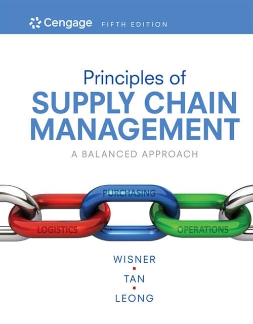 Principles of Supply Chain Management: A Balanced Approach ...