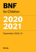 Bnf For Children 2020 2021 Paediatric Formulary Committee