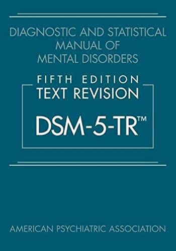 Diagnostic and Statistical Manual of Mental Disorders Fifth Edition ...