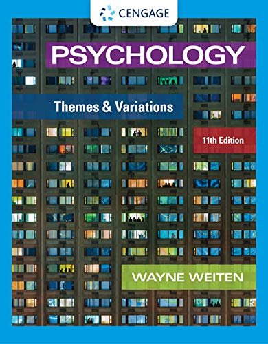 Psychology: Themes and Variations (MindTap Course List ...