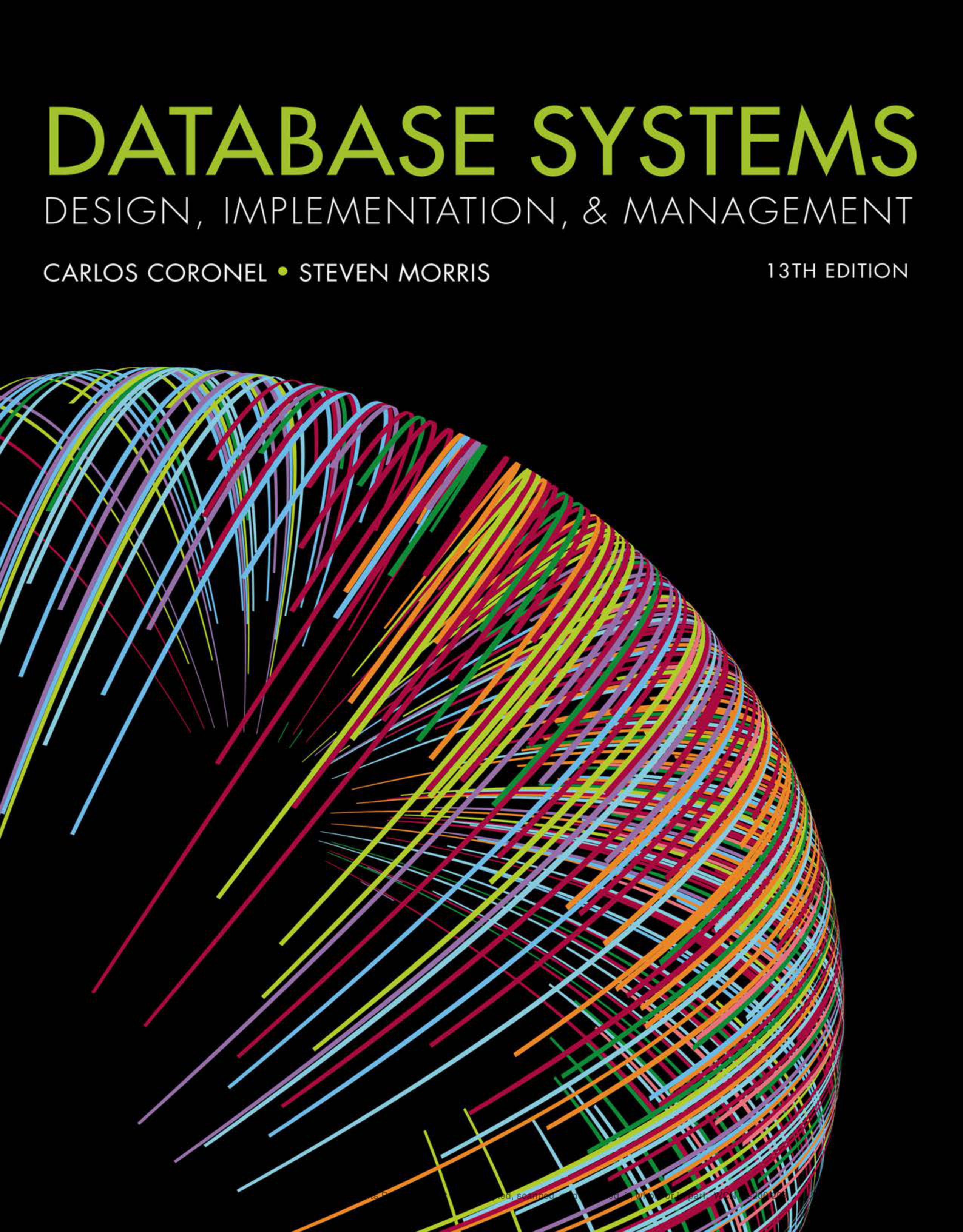 Database Systems Design, Implementation, And Management By Carlos Coronel Steven Morris