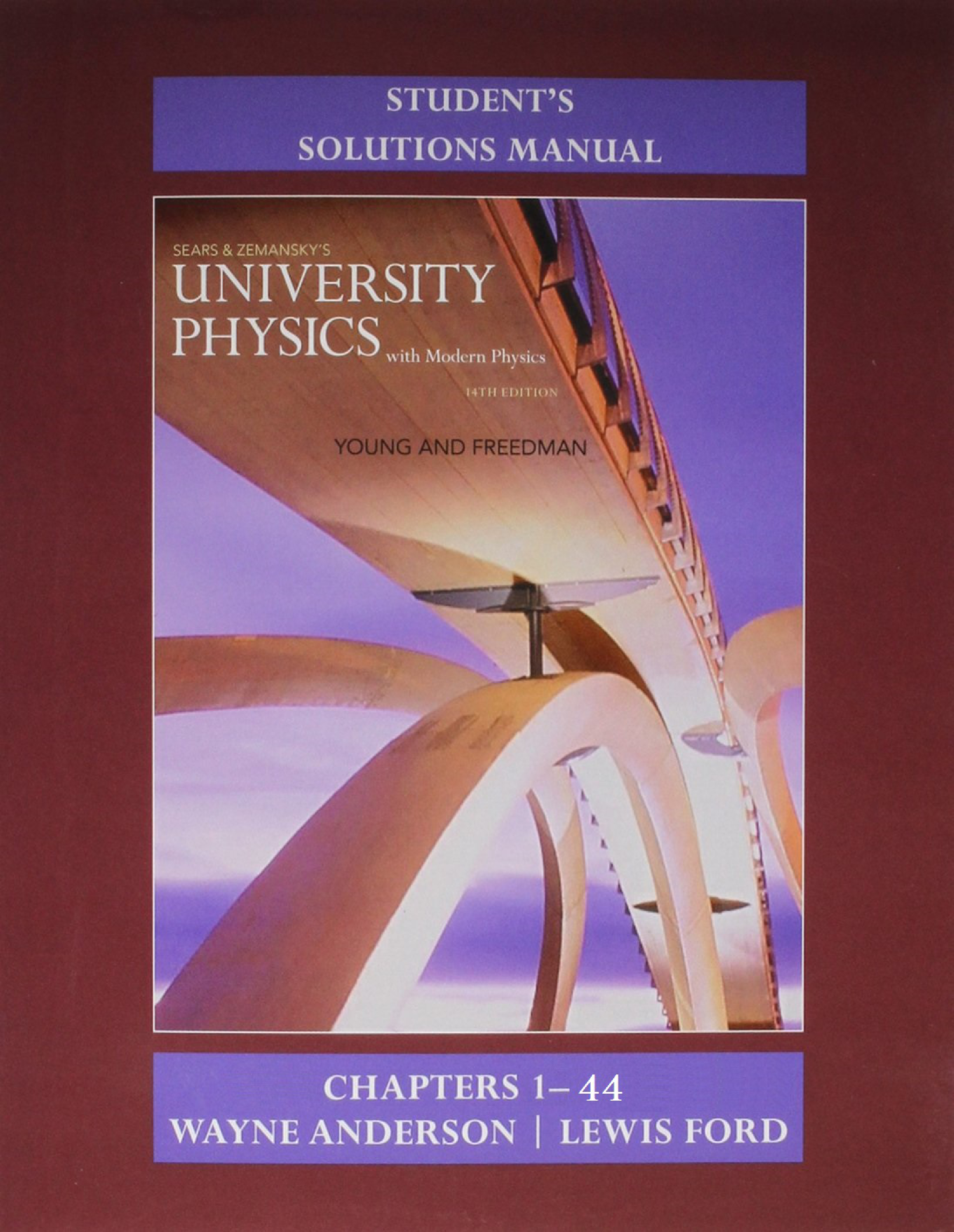 Student's Solution Manual for University Physics with Modern ...