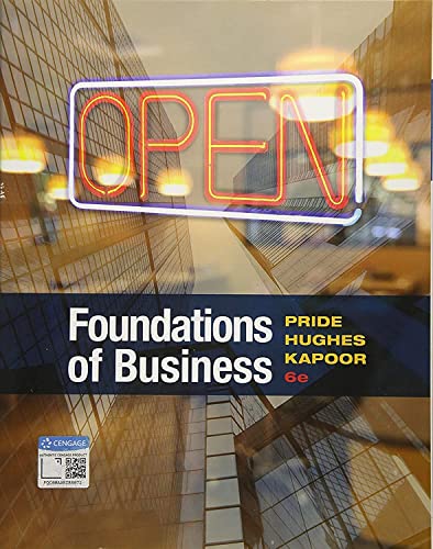 Foundations of Business, Sixth Edition