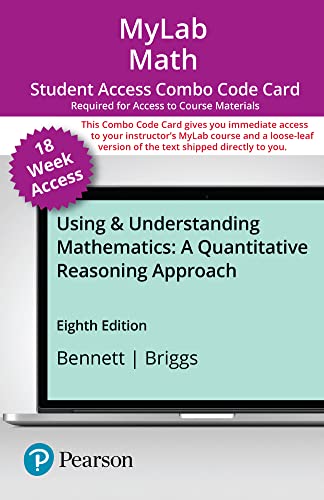 Using & Understanding Mathematics: A Quantitative ...