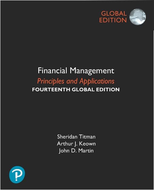 Financial Management: Principles and Applications