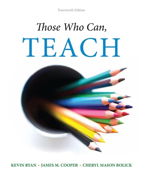 Those Who Can, Teach: Ryan, Kevin, Cooper ...