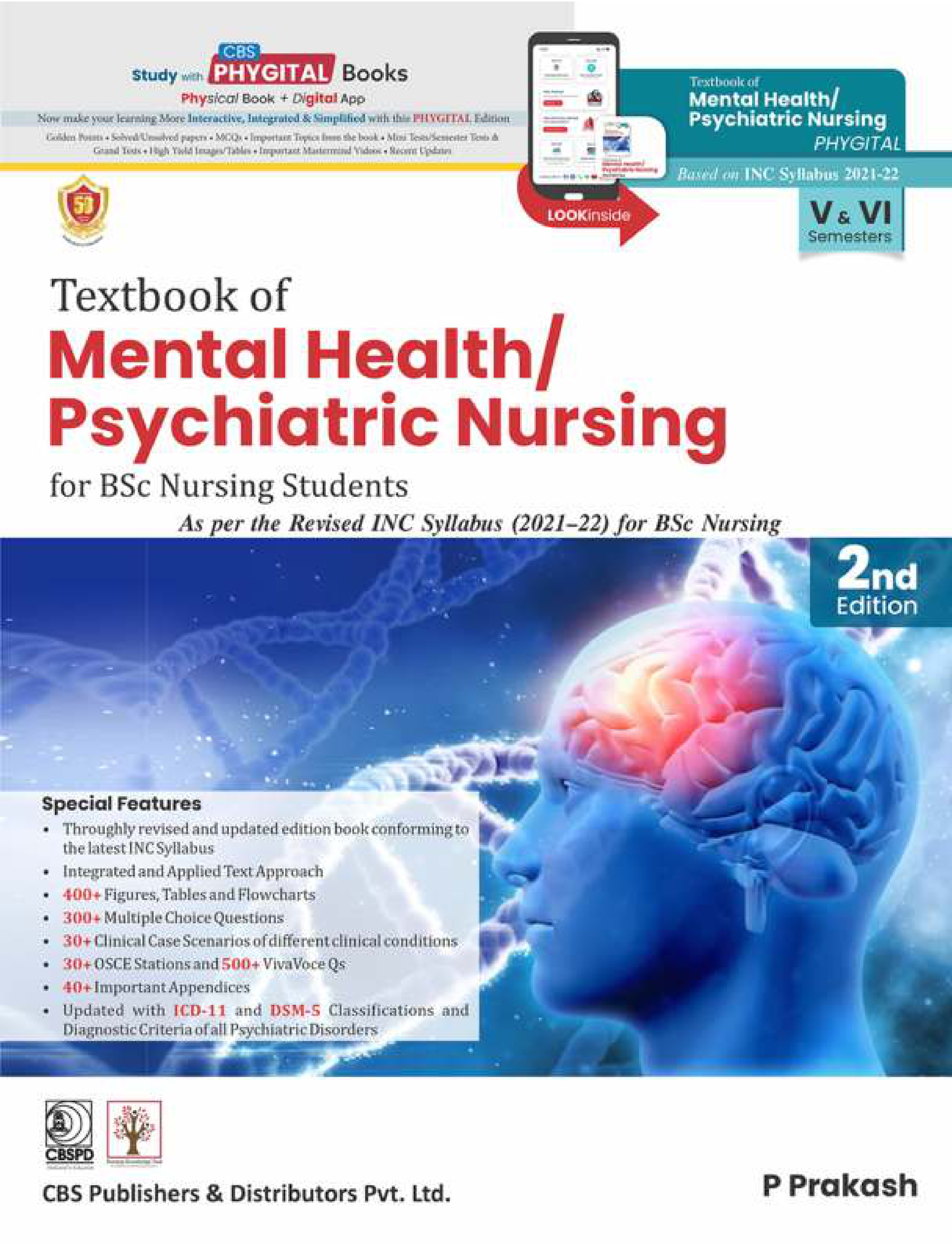 Textbook Of Mental Health   Psychiatric Nursing For Bsc Nursing Students