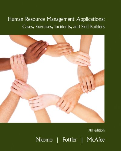 Human Resource Management Applications: Cases, Exercises ...
