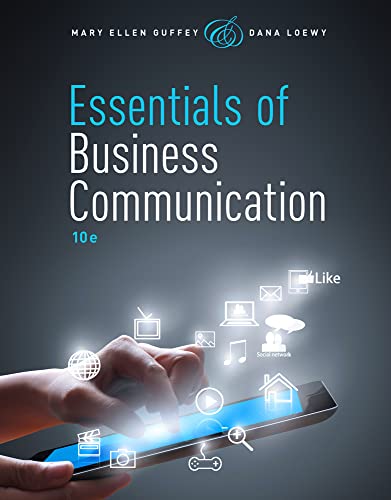 Essentials of Business Communication, 11th Edition