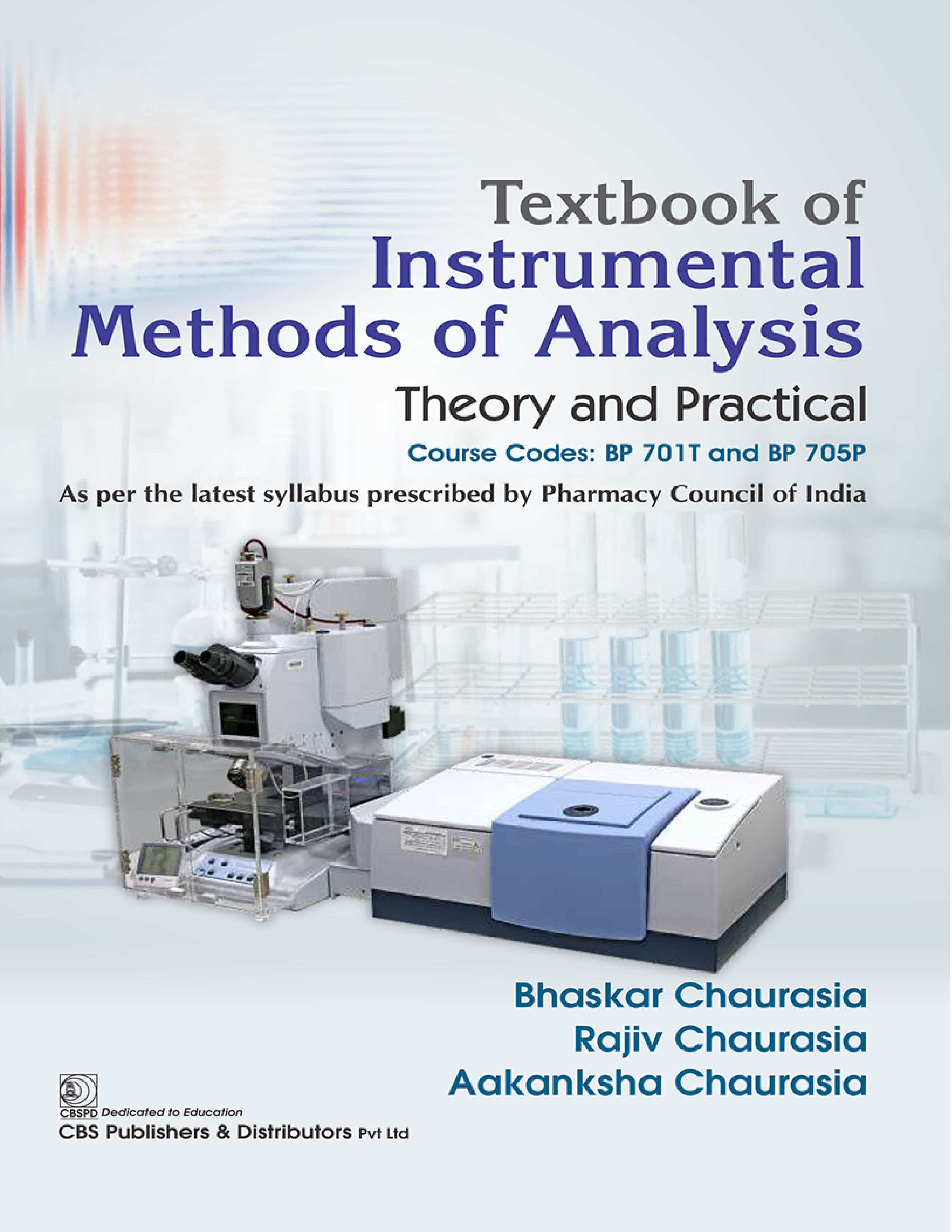 Textbook of Instrumental Methods of Analysis: Theory and Practical