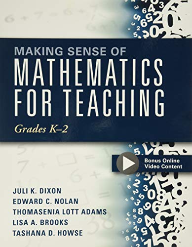 Making Sense of Mathematics for Teaching Grades K-2 ...