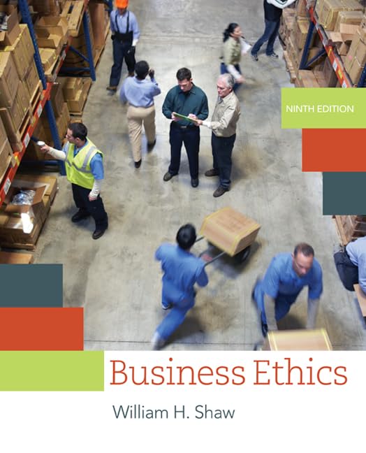 William H. Shaw, Business ethics